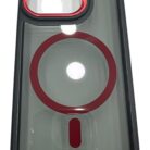 iPhone 15 Pro Kırmızı Smoke Magsafe Kılıf