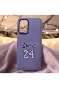 Samsung Galaxy A14 Lila Basket Takımı İçi Kadife Baskılı Kılıf