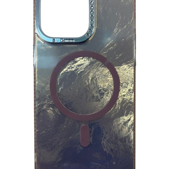 iPhone 15 Pro Max Kahverengi Marble Kılıf