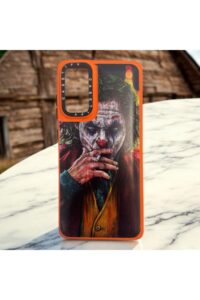 Samsung Galaxy S20 FE Turuncu Joker İçi Kadife Baskılı Kılıf