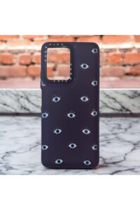 Xiaomi Redmi Note 12 4G Mor Göz İçi Kadife Baskılı Kılıf