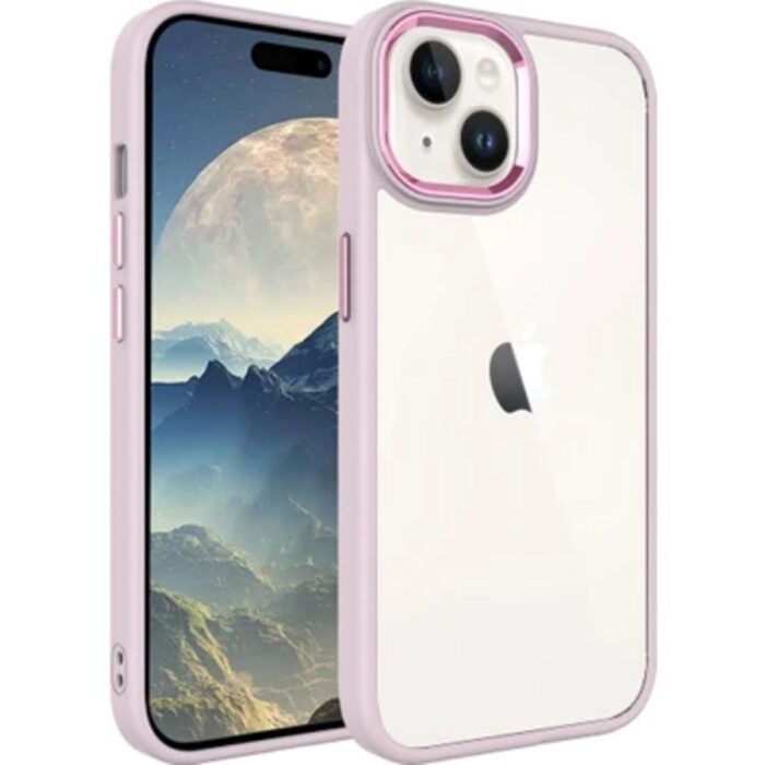 Xiaomi Redmi Note 9 Pembe Nikelaj Kılıf