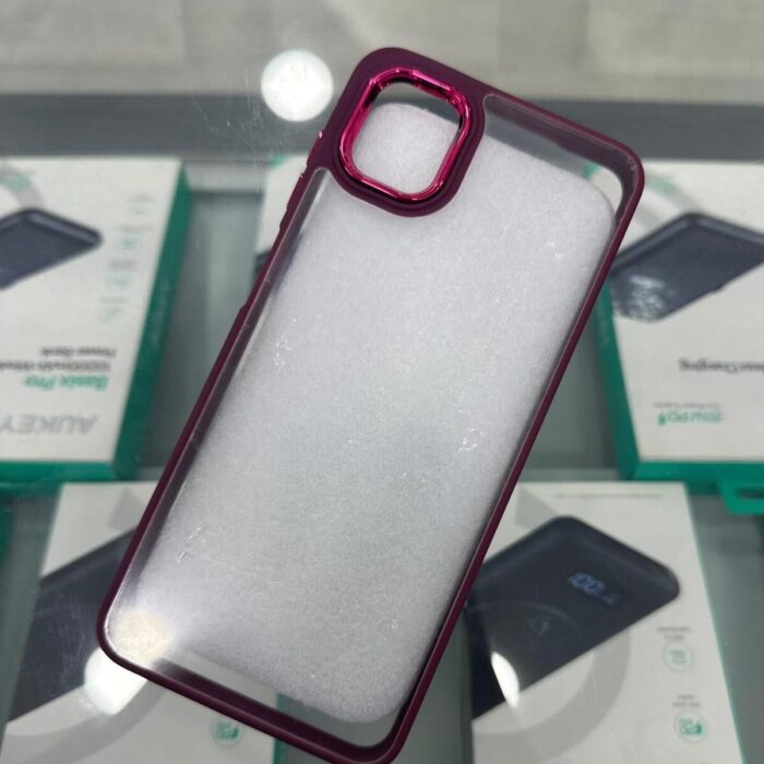 Samsung A03 Krom Sert Kapak
