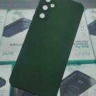 Galaxy A05s Uyumlu Koyu Yeşil İçi Kadife Kaplama Lansman Kılıf