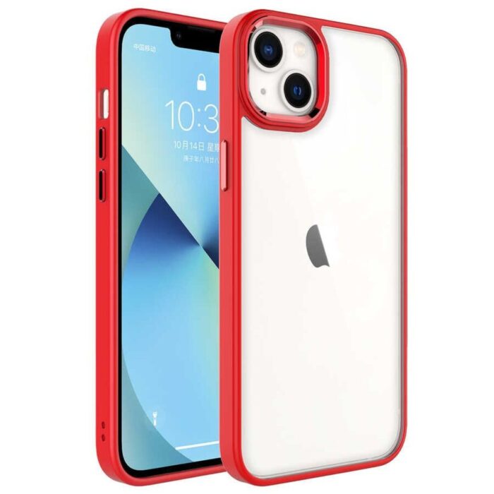 Xiaomi Redmi Note 9 Pro Kırmızı Nikelaj Kılıf