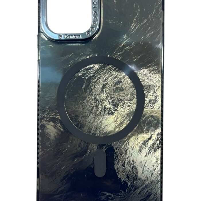iPhone 11 Siyah Marble Kılıf